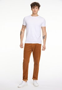 Lindbergh CROPPED  - Chinos - lt brown