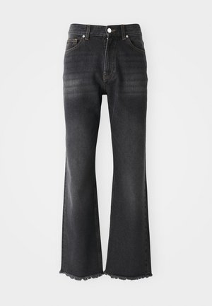 GCDS WIRDO TROUSERS - Vaqueros rectos - black
