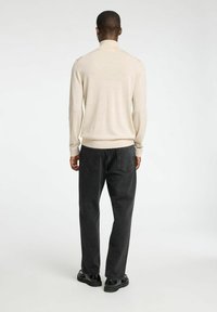 Selected Homme ROLLKRAGEN - Neule - oatmeal