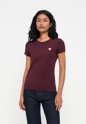 MINI TRIANGLE TEE - T-shirt basique - red noir