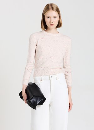 GIROCOLLO  - Maglione - var gesso melange