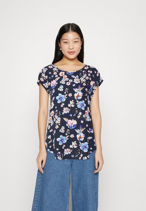 ONLY ONLNOVA LUX - Μπλουζάκι με στάμπα - sky captain