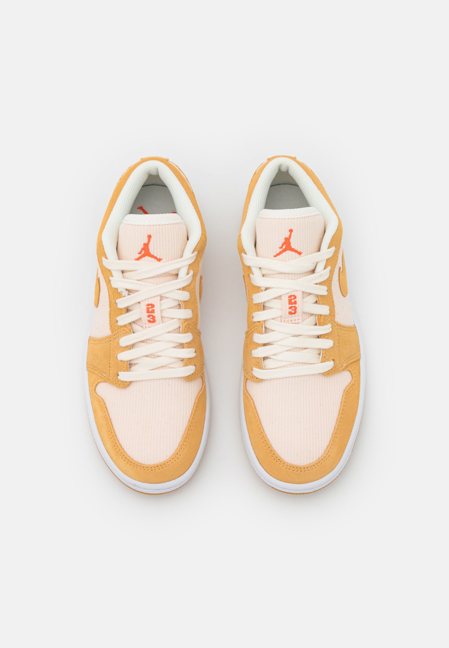 Jordan AIR 1 SE - Sneaker low - twine/orange/quartz sail/gelb - Zalando.de
