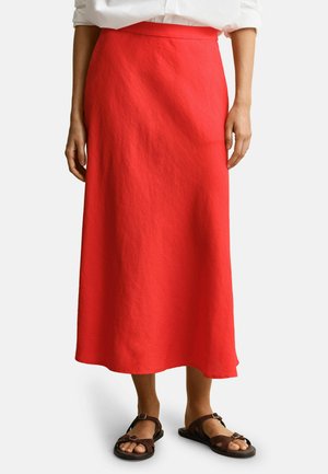 Jupe trapèze - perfect red