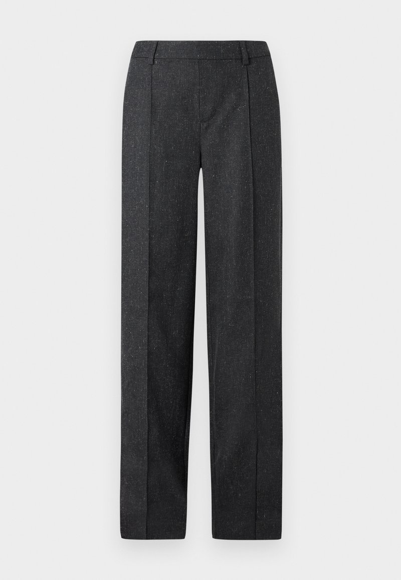 Object Broek donkergrijs gemêleerd Object Broek donkergrijs gemêleerd