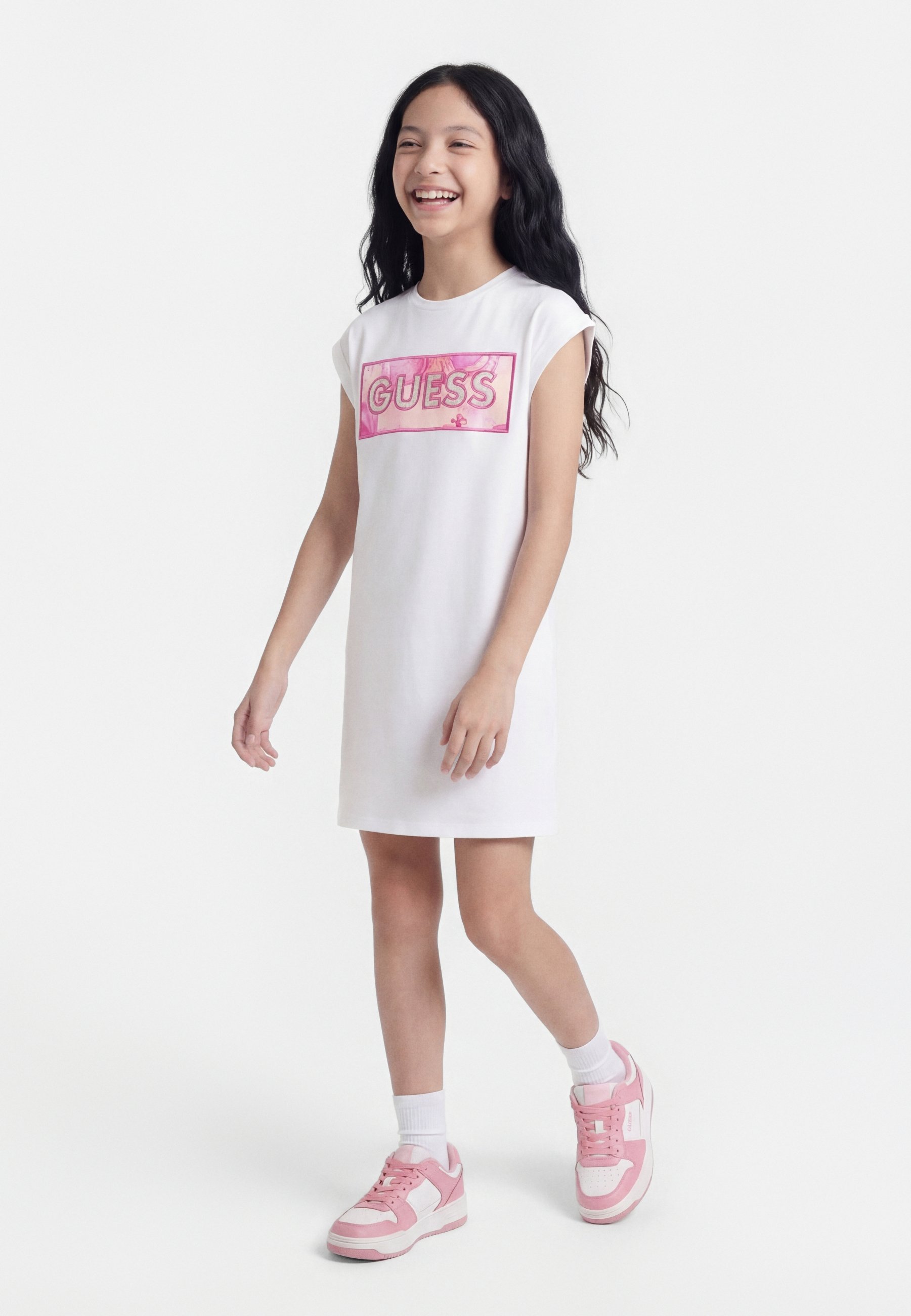 JUNIOR DRESS - Vestito casual - pure white donna