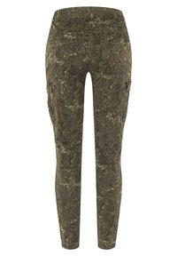 TIMEZONE SLIM MALIKATZ - Cargo trousers - greenish camo
