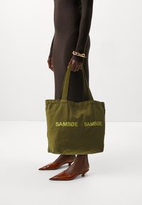Samsøe Samsøe FRINKA - Τσάντα Tote - olive drab
