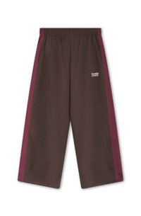 Kaotiko PANT UNISEX - Jogginghose - brown/dark burgundy