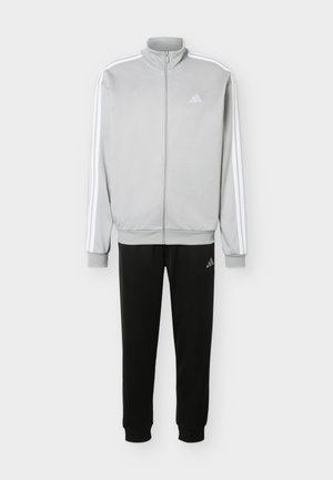 adidas Sportswear, 3 STRIPES TRACKSUIT - Анцуг - medium grey heather/white