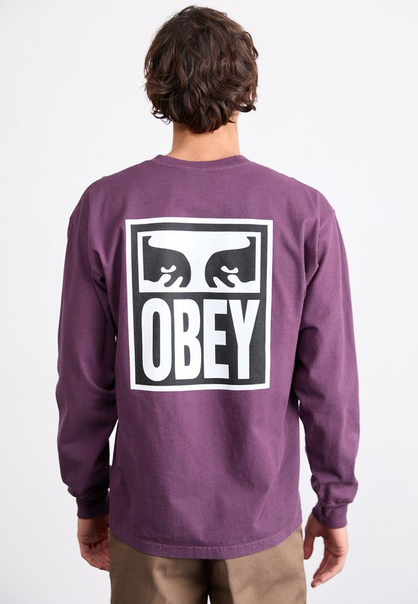 EYES ICON - Long sleeved top - plum perfect