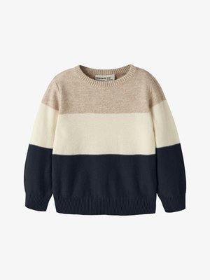 Name it, NMMVOHAN LS KNIT - Пуловер - sesame