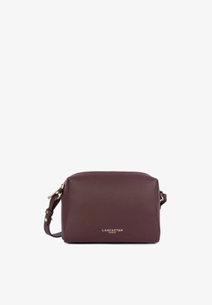 LANCASTER, DONNA CUBE - Cross body bag - bordeaux foncé