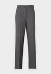 JDYBLOOM SIRI STRAIGHT PANT - Hlače - black/white salt and pepper