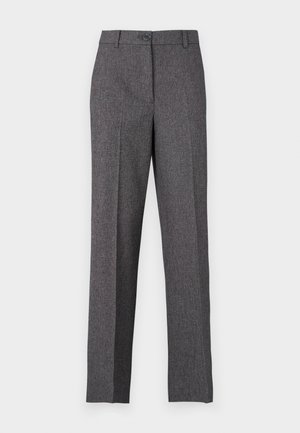 JDY, Wide-leg JDYBLOOM Tapered Fit - Broek - black/white salt and pepper