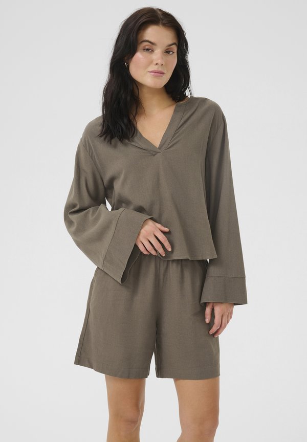 DIAS - Bluse - walnut