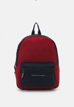 Tommy Hilfiger ESSENTIAL  - Tagesrucksack - dark magma/space blue