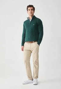 Pier One Pullover - dark green