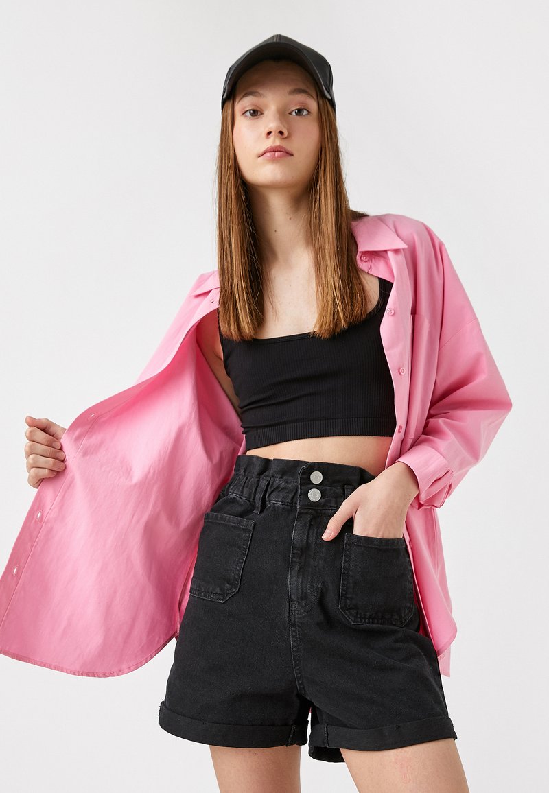 Koton Jeansshort zwart Koton Jeansshort zwart