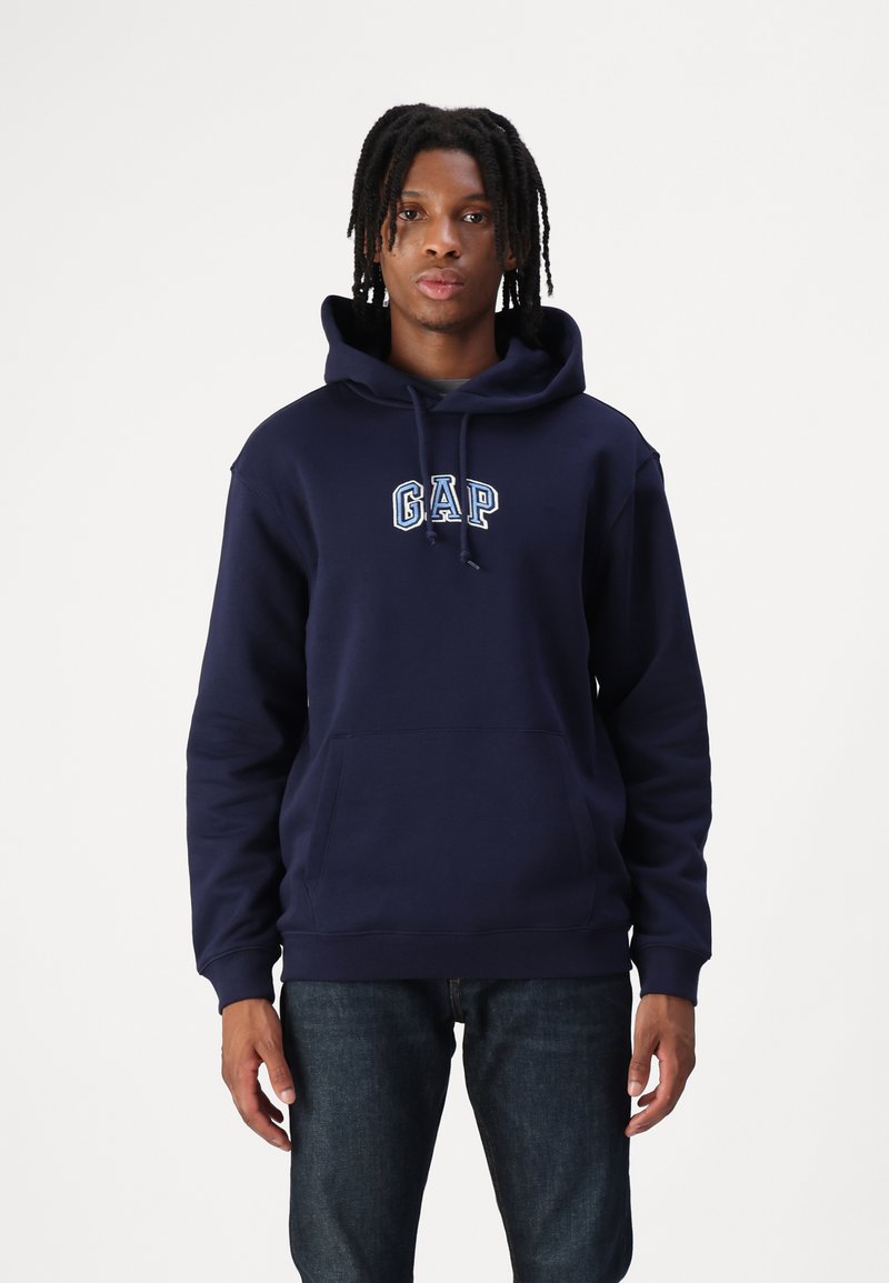 GAP TONAL ARCH - Hoodie - navy