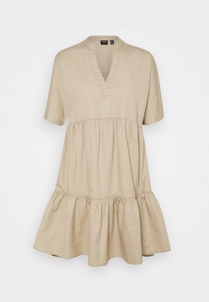VMSIENNA TIERED DRESS - Vapaa-ajan mekko - beige