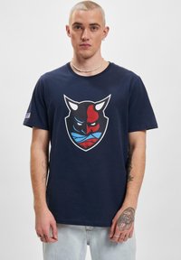 DEF HAMBURG SEA DEVILS ICONIC - T-shirts med print - navy