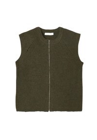 Promod Veste sans manches - kaki - ZALANDO.FR