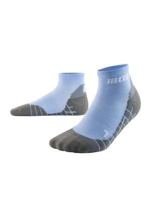 CEP LIGHT MERINO HIKING COMPRESSION SOCKS LOW CUT WOMEN - MADE IN GERMANY - Socken - light blue