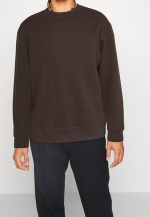Sweatshirt - dark brown