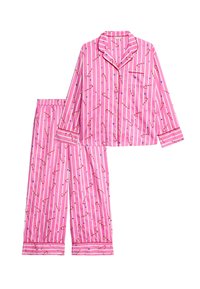 Marks & Spencer CHRISTMAS STRIPE - Pyjama - pink mix/rose clair - ZALANDO.FR