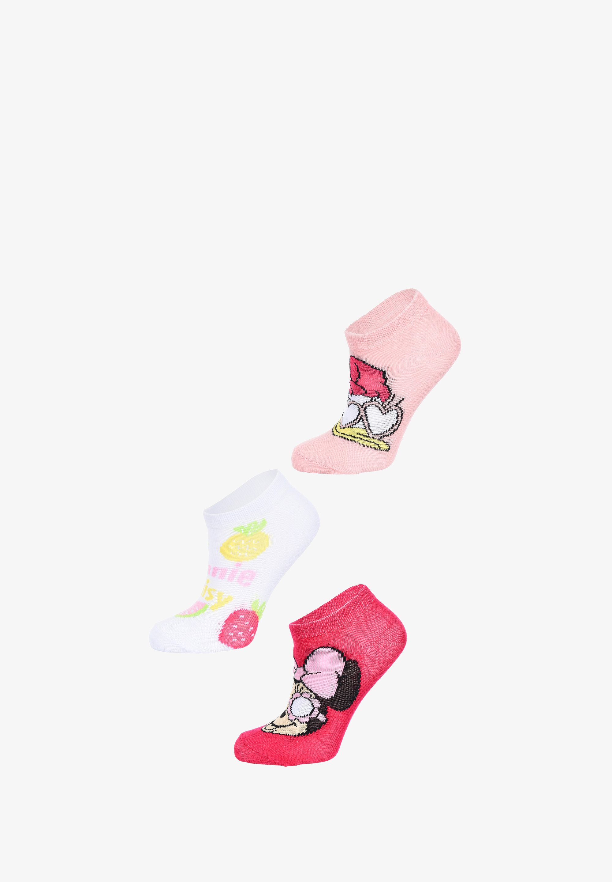 Mickey & Minnie MINNIE MOUSE - SET OF 3 - Calze - mehrfarbig/multicolore Mickey & Minnie MINNIE MOUSE - SET OF 3 - Calze - mehrfarbig/multicolore