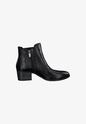 Marco Tozzi Ankle Boot - black croco