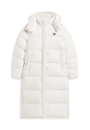 Tommy Jeans, ALASKA LONG PUFFER - Πουπουλένιο μπουφάν - off white