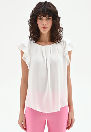 Blouse - white cream