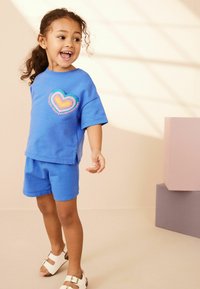 Next SHORT SLEEVE AND SET - REGULAR FIT - Træningsbukser - blue heart