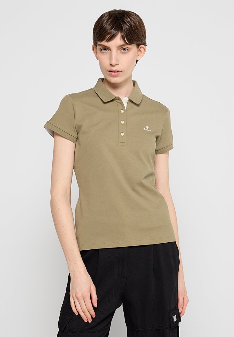 Gant Poloshirt groen