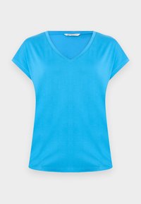 FLUENT V NECK  - T-shirts - florida blue