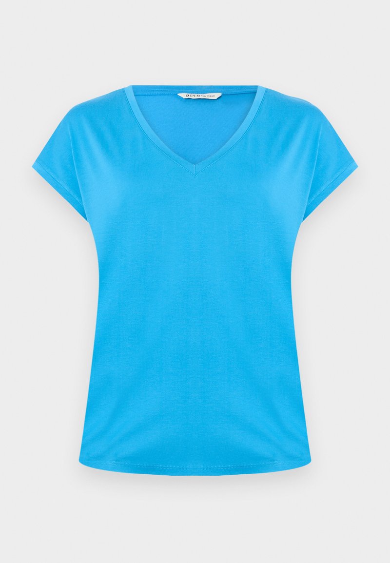 Tom Tailor Denim T-shirt basic blauw