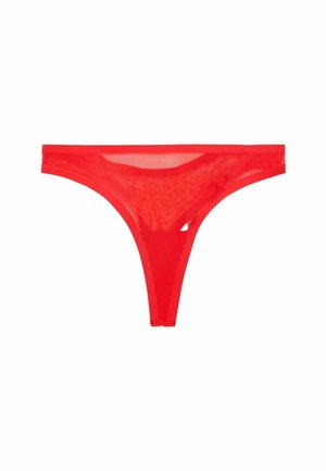 BONDED NO VPL KNICKERS - Tanga - red