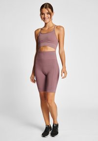 Hummel SEAMLESS - Tights - rose taupe