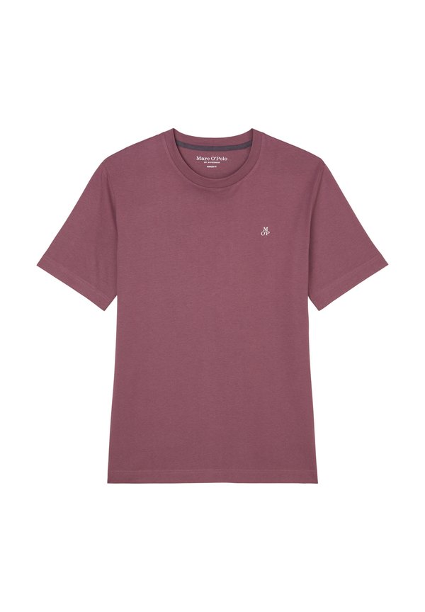 SHORT SLEEVE LOGO PRINT CREWNECK - Basic T-shirt - soft mauve2