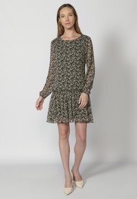 Koroshi LONG SLEEVE - Rochie de zi - black