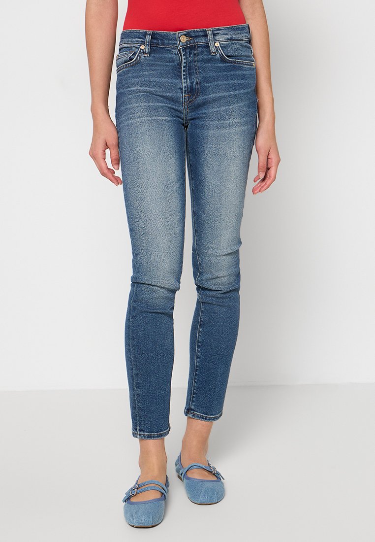 7 For All Mankind Jeans Skinny Fit blauw 7 For All Mankind Jeans Skinny Fit blauw