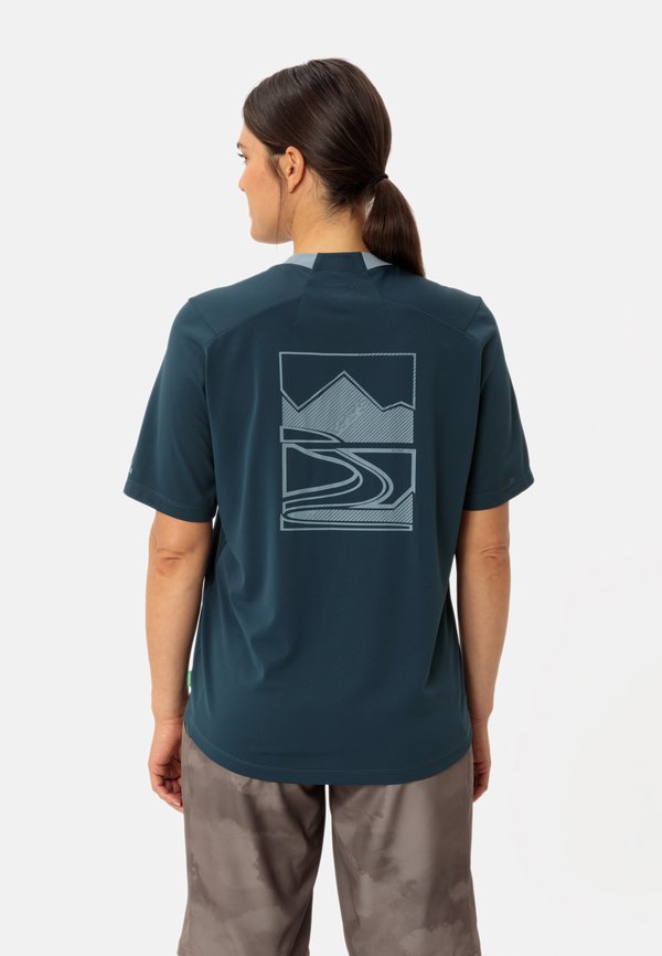 LOAMER - Sport T-Shirt - dark sea