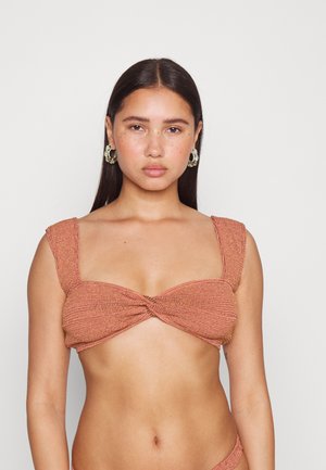 SONNY CROP - Bikinitop - bronze