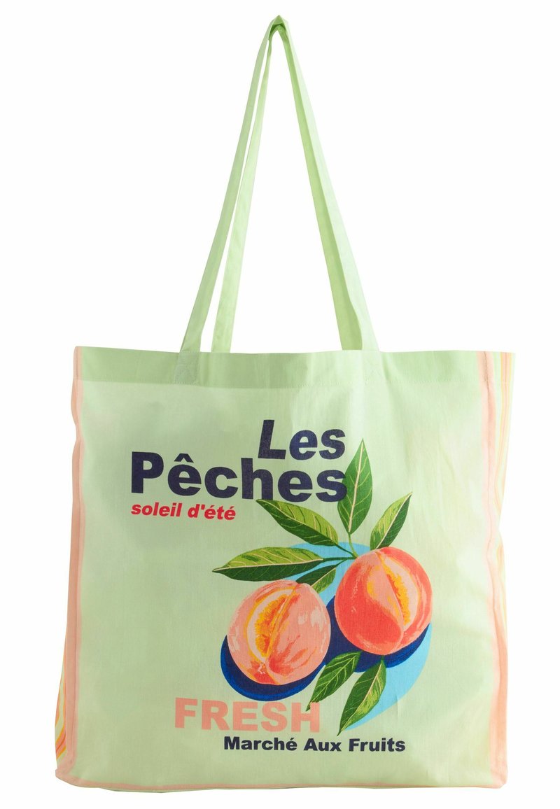 Next LIGHTWEIGHT SHOPPER  - Pirkinių krepšys - green peaches