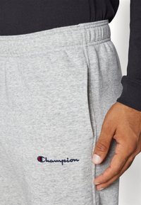 Champion ICONS ELASTIC CUFF SMALL LOGO - Jogginghose - grey