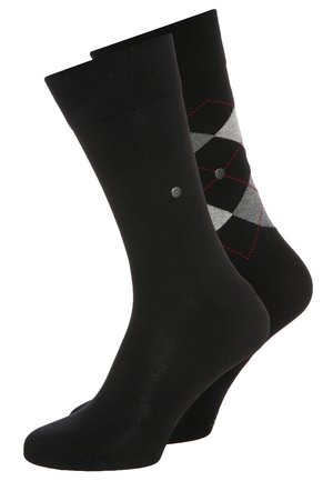 EVERYD PACK 2 - Chaussettes - black