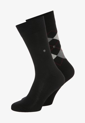 EVERYD PACK 2 - Socken - black