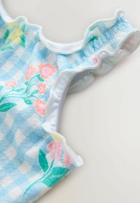 Valimata, blue floral gingham